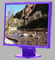 Red Rock Creek Screensaver