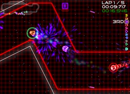 Super Laser Racer screenshot 1